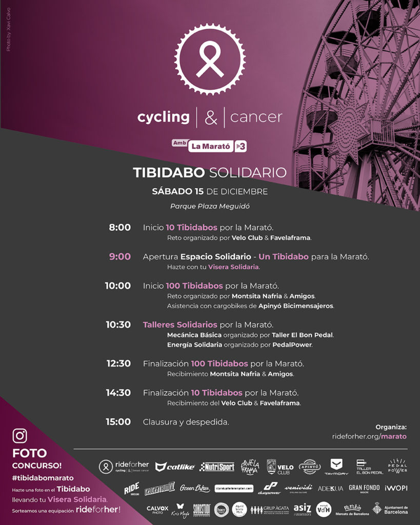 Programa-cycling&cancer-marato-tibidabo
